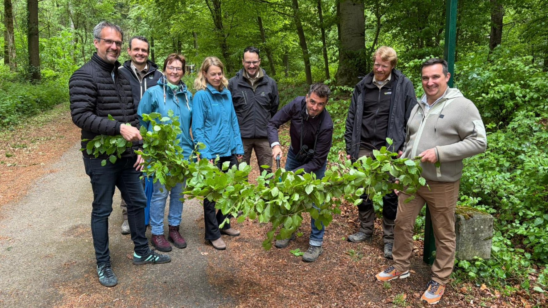 Inauguration du nouveau sentier nature « Widdebierg » à Flaxweiler