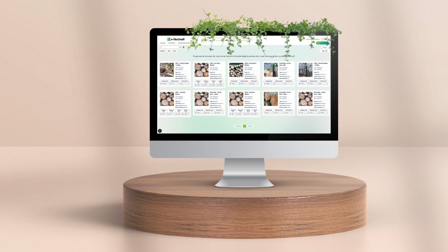 La plateforme digitale du bois local