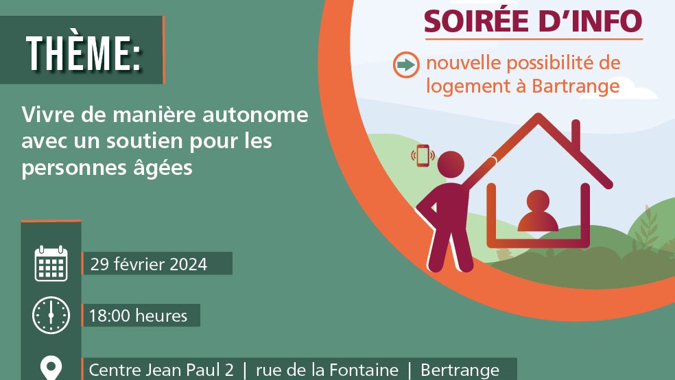 Soirée d'information sur la « Résidence Bartreng »