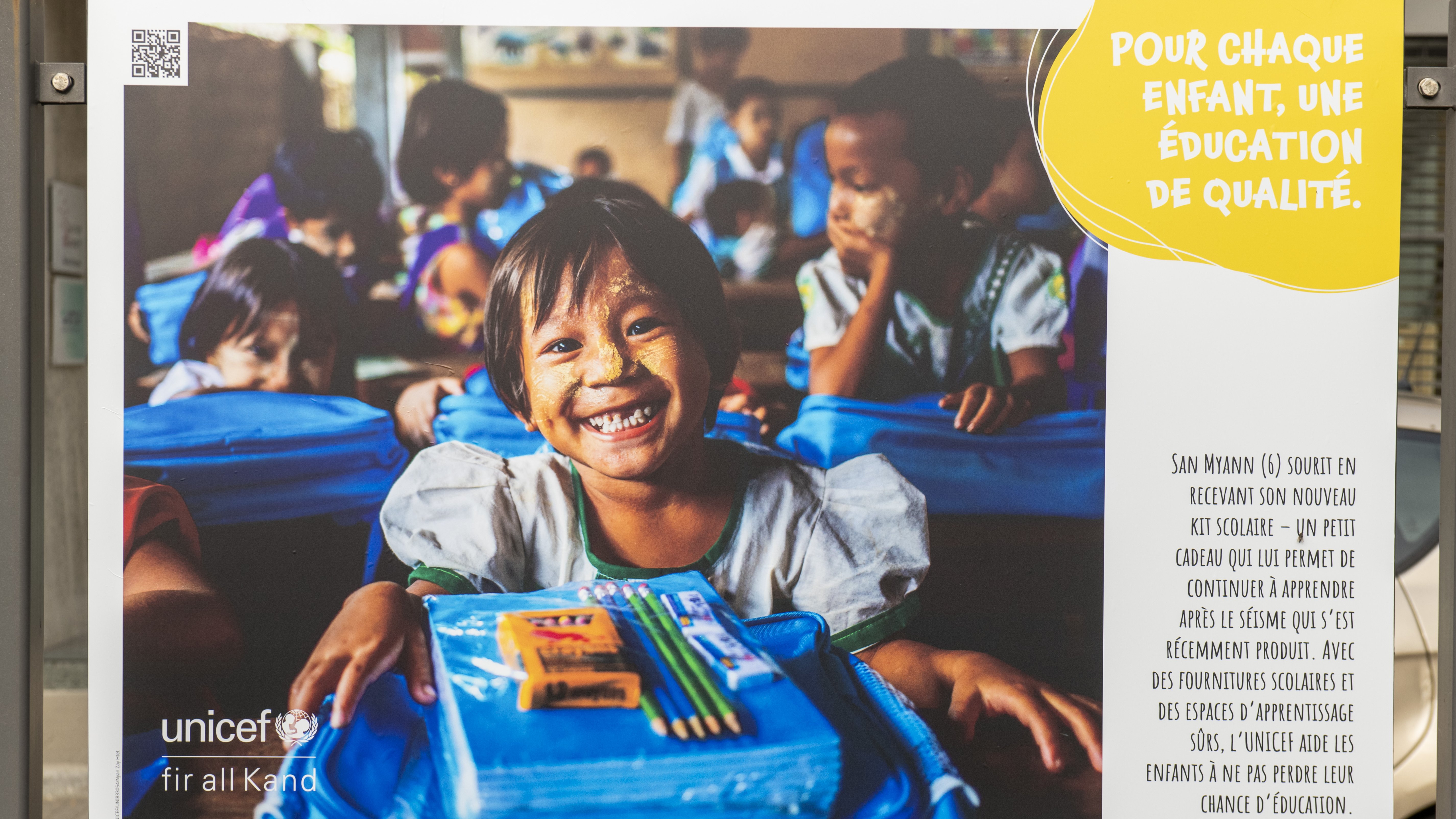 Exposition UNICEF « Fir all Kand eng Zukunft » sur les droits de l‘enfant