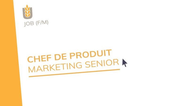 Chef de produit marketing senior (m/f)/ Moulins de Kleinbettingen