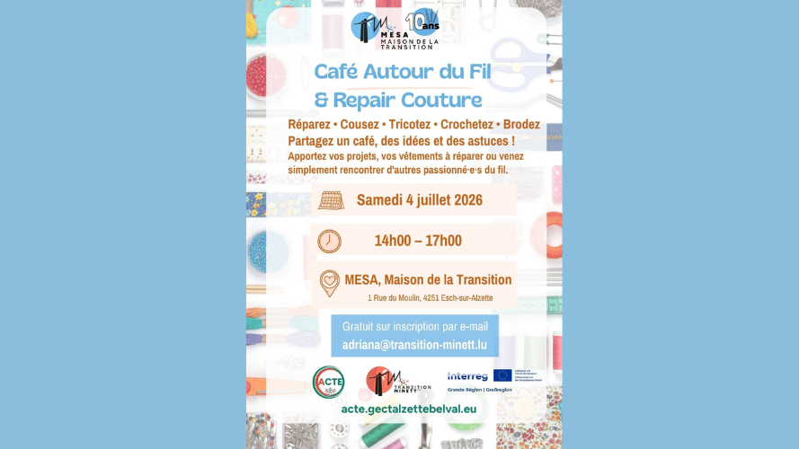 Café autour du fil & Repair couture