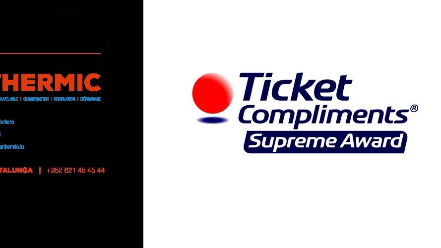 Art Thermic adhère à Ticket Compliments