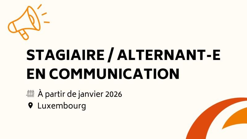 Stagiaire ou alternanten Communication (m/f) / INDR