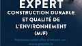 Expert en Construction durable et qualité de l'environnement (m/f)