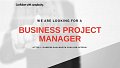 Business Project Manager (m/f/d)