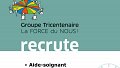 Aide-soignant (m/w/ng) / Le Tricentenaire a.s.b.l