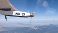 Premier tour du monde en avion solaire
