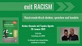 Online-Keynote : exit RACISM - Rassismuskritisch denken, sprechen und handeln
