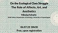 On the Ecological Class Struggle
