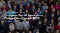 Lancement du Concours européen de l'innovation sociale 2016