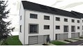 Fête du bouquet pour un nouvel ensemble de 7 maisons unifamiliales à Luxembourg-Cents