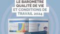 Le baromètre qualité de vie et conditions de travail 2024