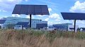 trackers photovoltaïques du LNS à Dudelange