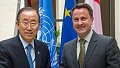 Ban Ki-moon à Luxembourg