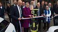 Inauguration des bornes de recharge pour véhicules électriques « Bei der Auer » à Gasperich