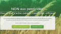 Non aux pesticides ! Pour un plan d'action luxembourgeois efficace !