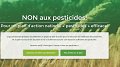 Non aux pesticides ! Pour un plan d'action luxembourgeois efficace !