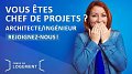 Chef de projets – Architecte/Ingénieur (m/f)