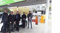 La région métropolitaine Rhin-Neckar visite le service Car&eBikesharing mis en place par City Mov' à Hesperange