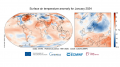 Le monde a connu le mois de janvier le plus chaud jamais enregistré