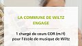 Enseignant COR (m/f) / Commune de Wiltz