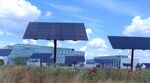 Trackers photovoltaïques du LNS à Dudelange