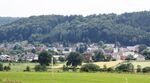 Vue panoramique de la ville de Beckerich au Luxembourg