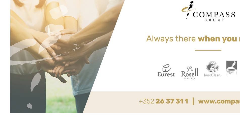 Compass Group Luxembourg, nouveau partenaire d'Infogreen